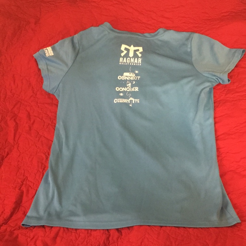 NEW! Ragnar Official Performance T-shirt. Ladies L. - Picture 2 of 6